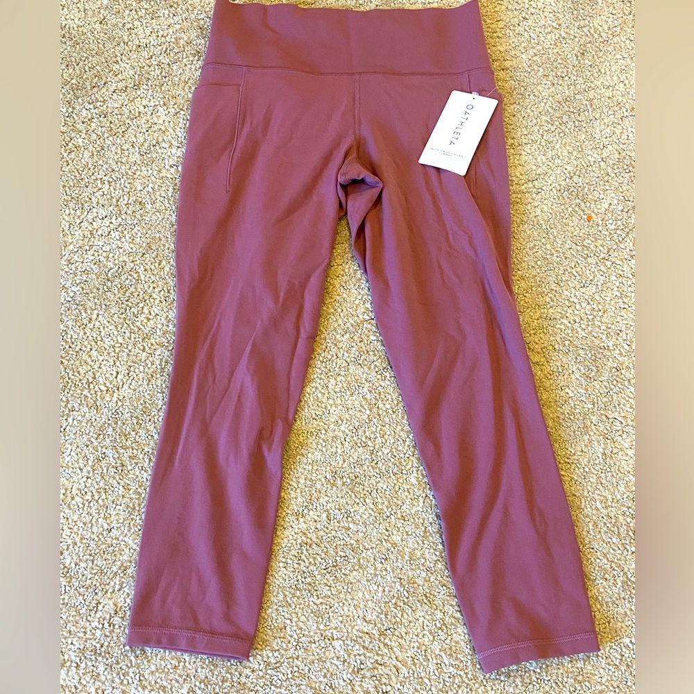 ATHLETA SALUTATION STASH POCKET II 7/8 TIGHT LEGGINGS